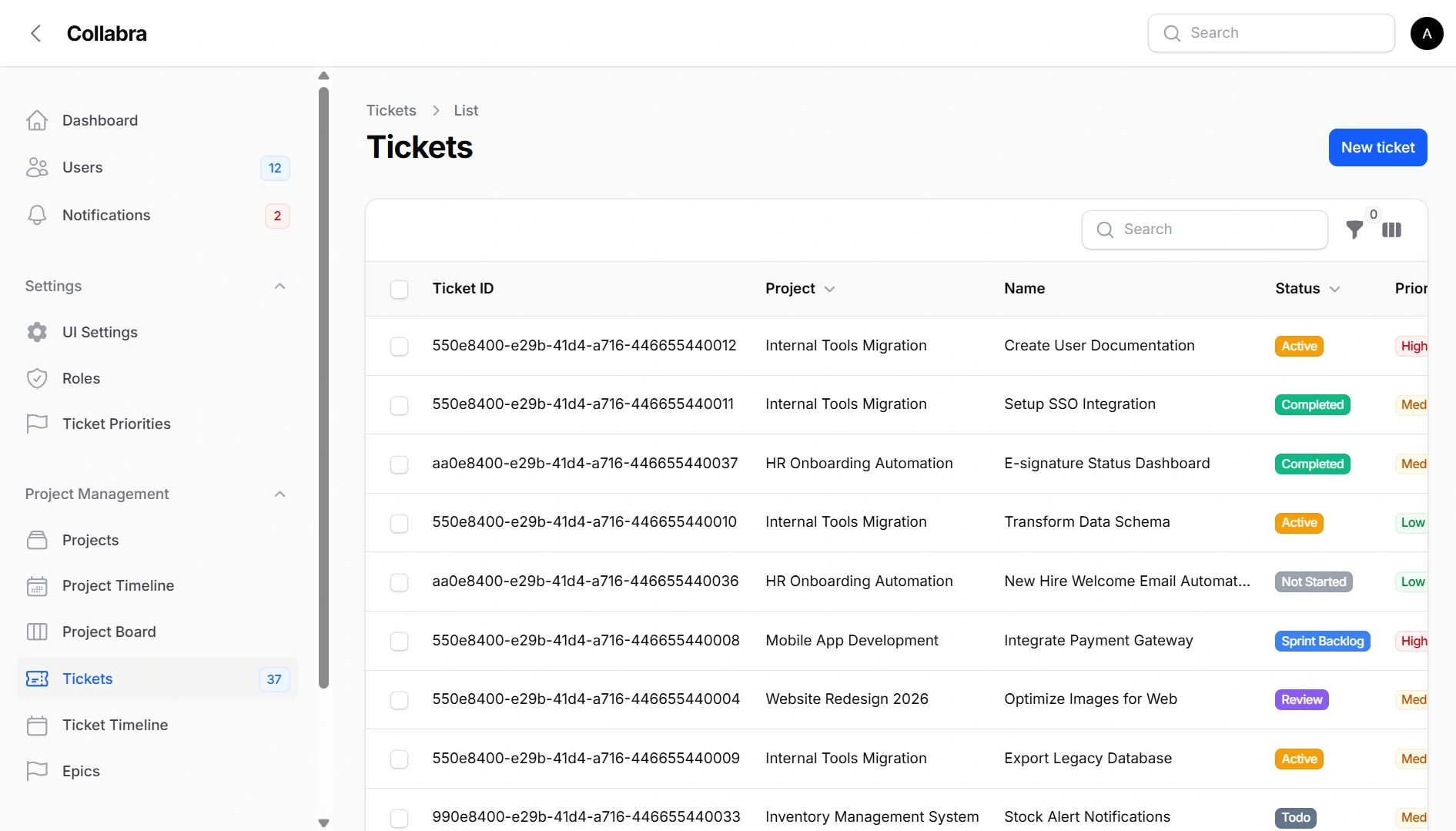 Collabra screenshot 4