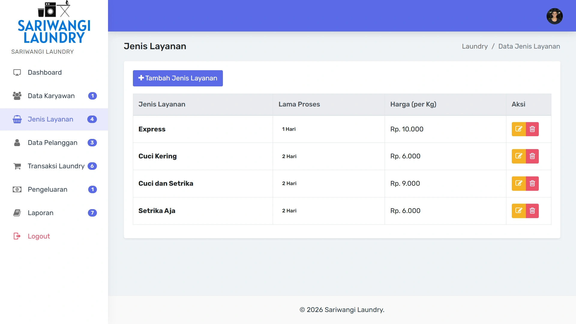 SariWangi screenshot 2